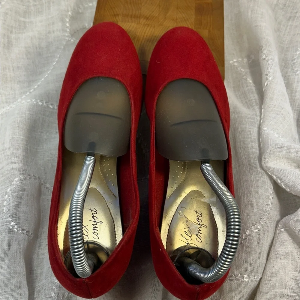 DexFlex Comfort great red hue wedges
